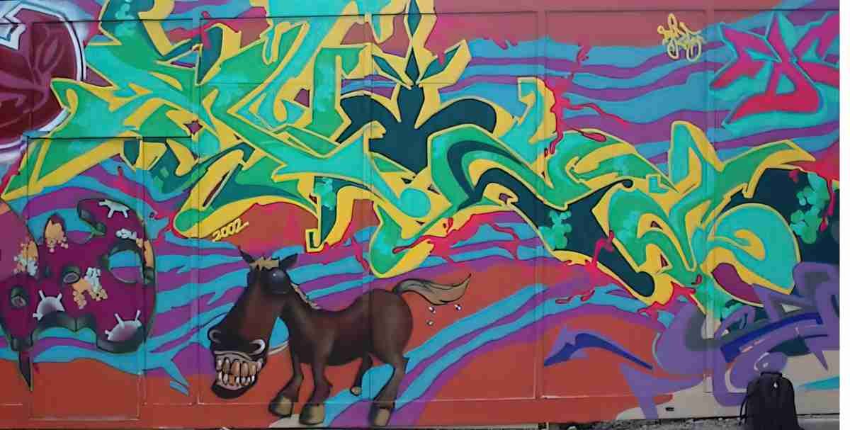 Street Art 1462 1439 GRAFFITI A4 Photo Print