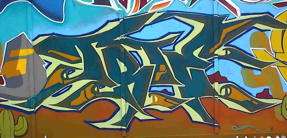 Street Art 1465 1442 GRAFFITI A4 Photo Print