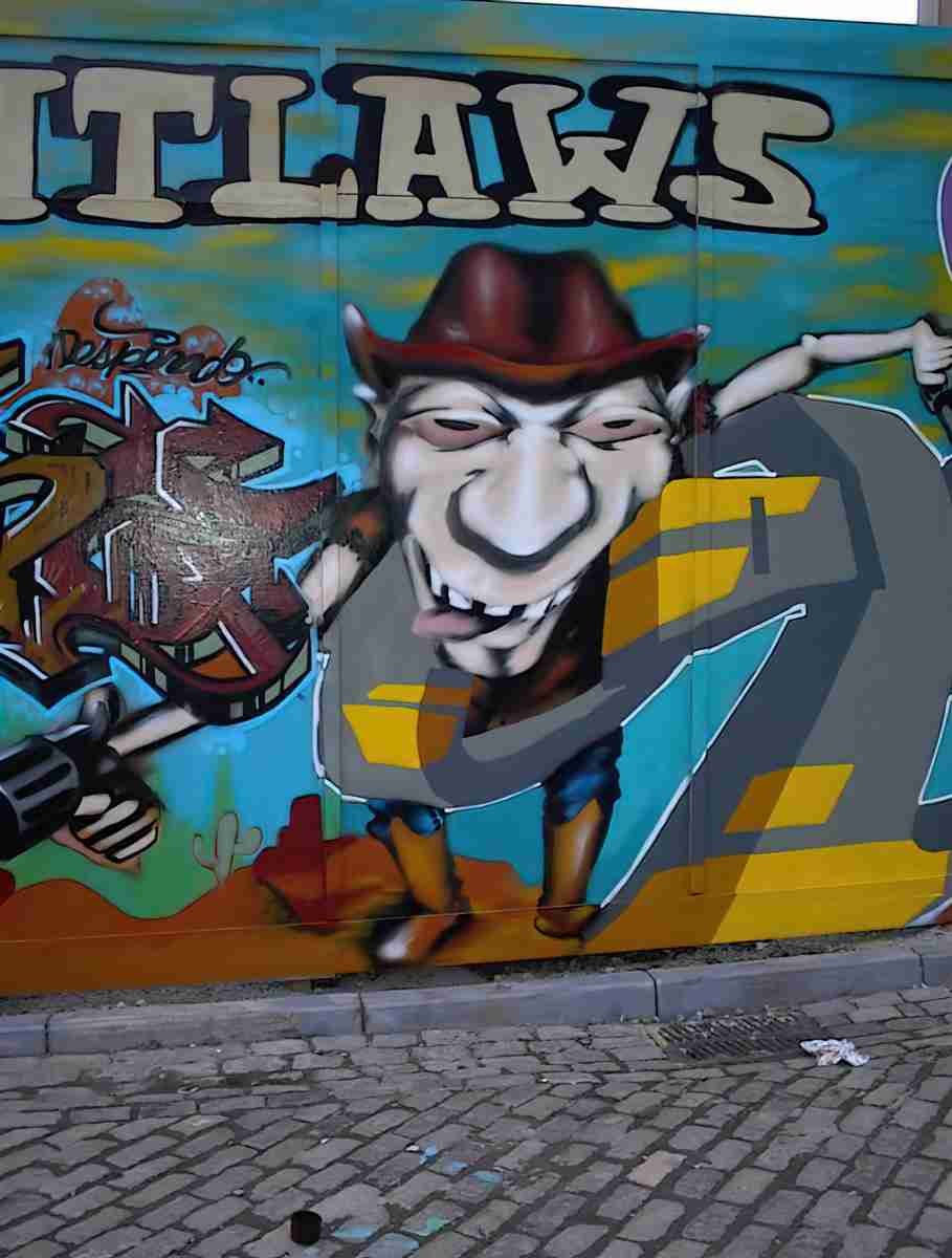 Street Art 1466 1443 GRAFFITI A4 Photo Print