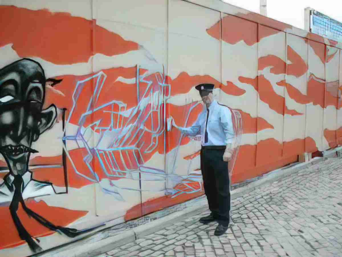 Street Art 1474 1451 GRAFFITI A4 Photo Print