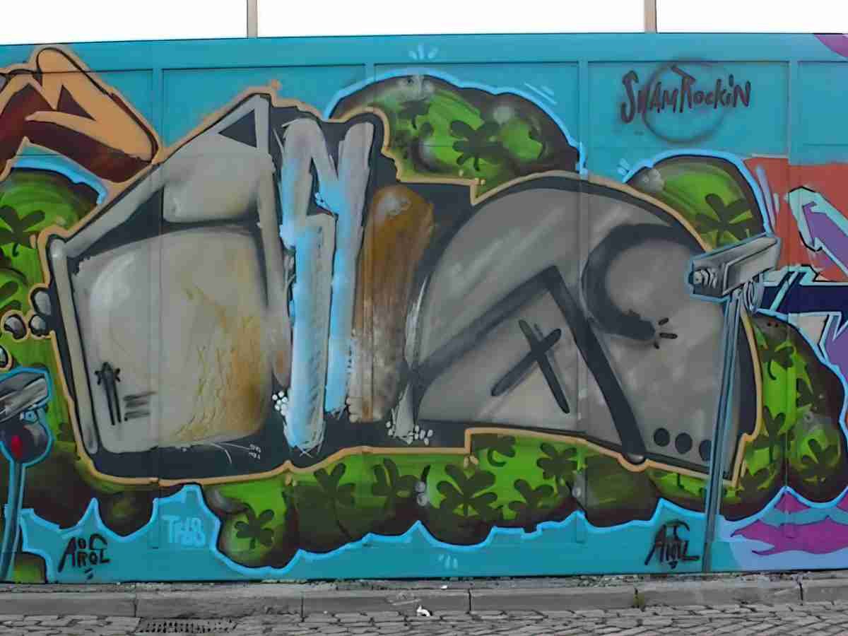 Street Art 1476 1453 GRAFFITI A4 Photo Print