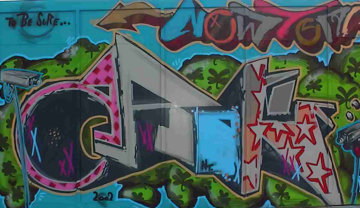 Street Art 1477 1454 GRAFFITI A4 Photo Print
