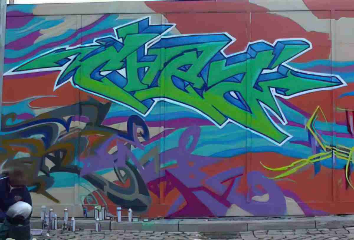 Street Art 1481 1458 GRAFFITI A4 Photo Print