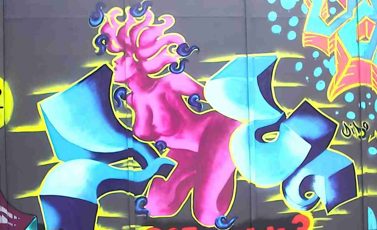 Street Art 1483 1460 GRAFFITI A4 Photo Print
