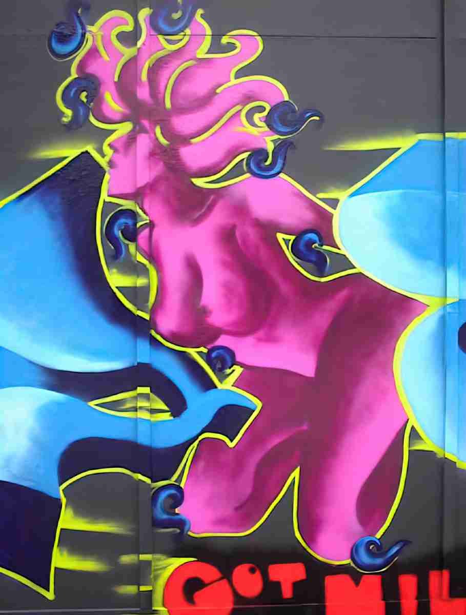 Street Art 1484 1461 GRAFFITI A4 Photo Print