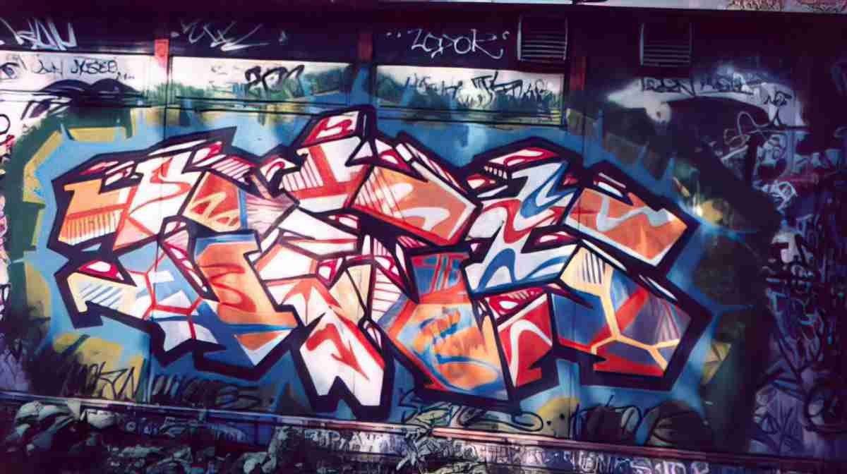 Street Art 1489 1466 GRAFFITI A4 Photo Print