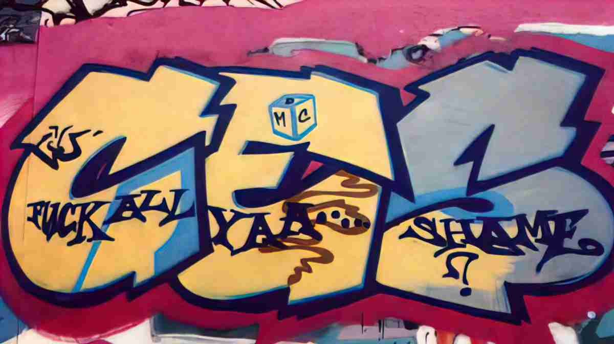 Street Art 1493 1470 GRAFFITI A4 Photo Print