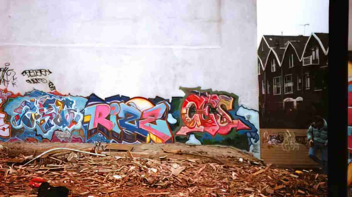 Street Art 1499 1476 GRAFFITI A4 Photo Print