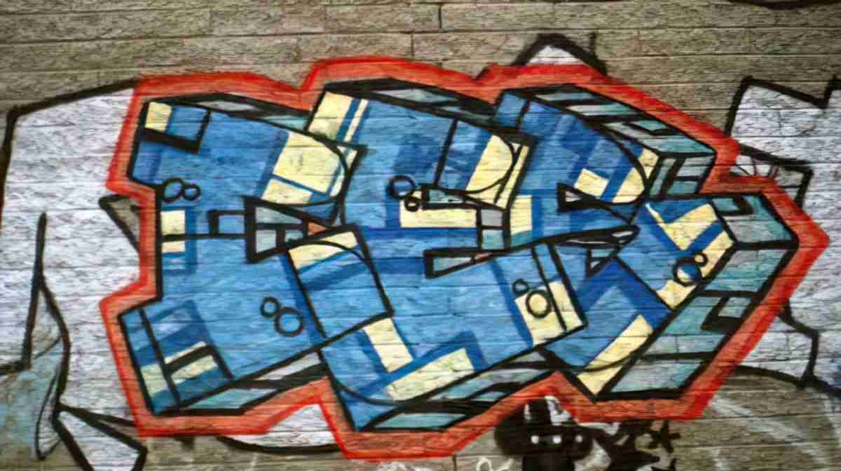 Street Art 1500 1477 GRAFFITI A4 Photo Print
