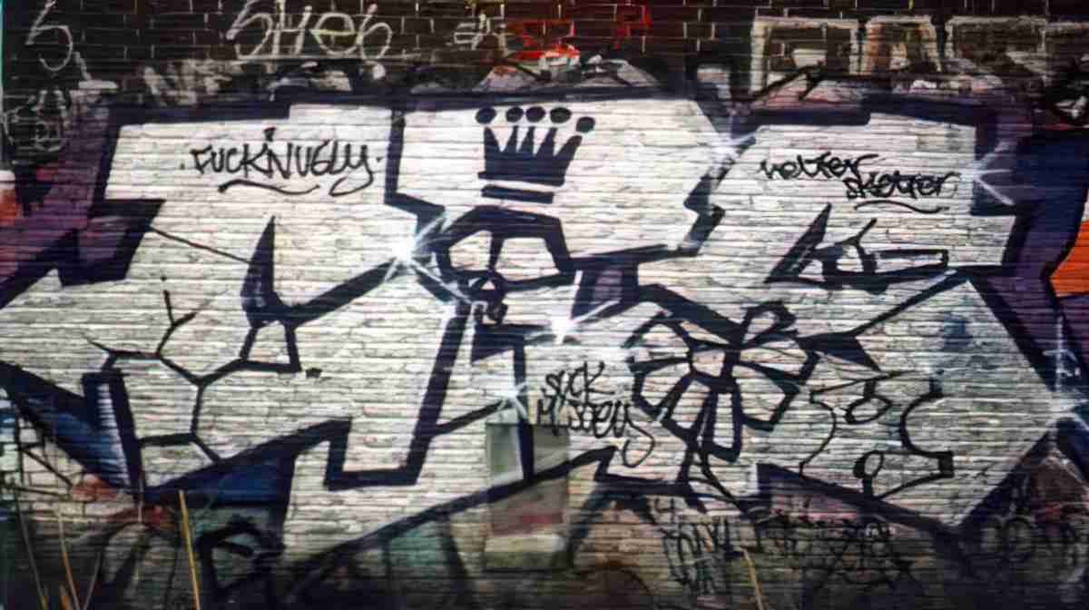 Street Art 1505 1482 GRAFFITI A4 Photo Print