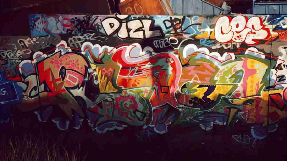 Street Art 1519 1496 GRAFFITI A4 Photo Print