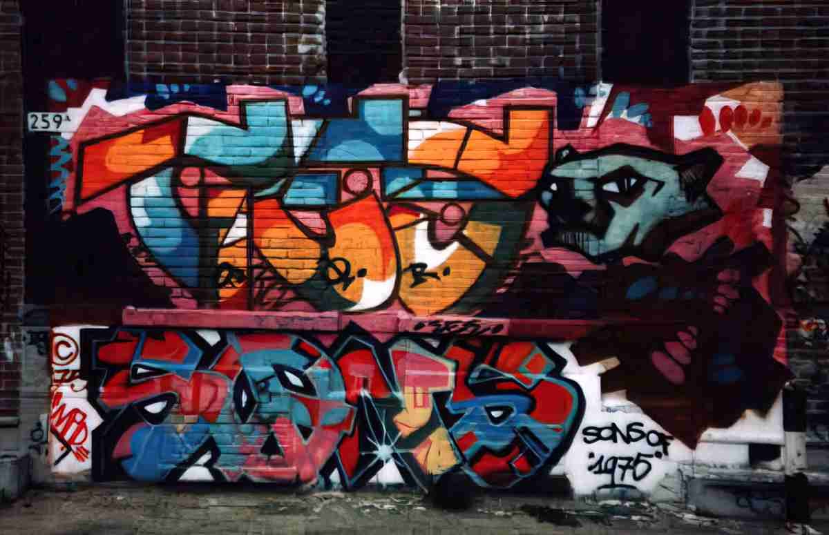 Street Art 1523 1500 GRAFFITI A4 Photo Print