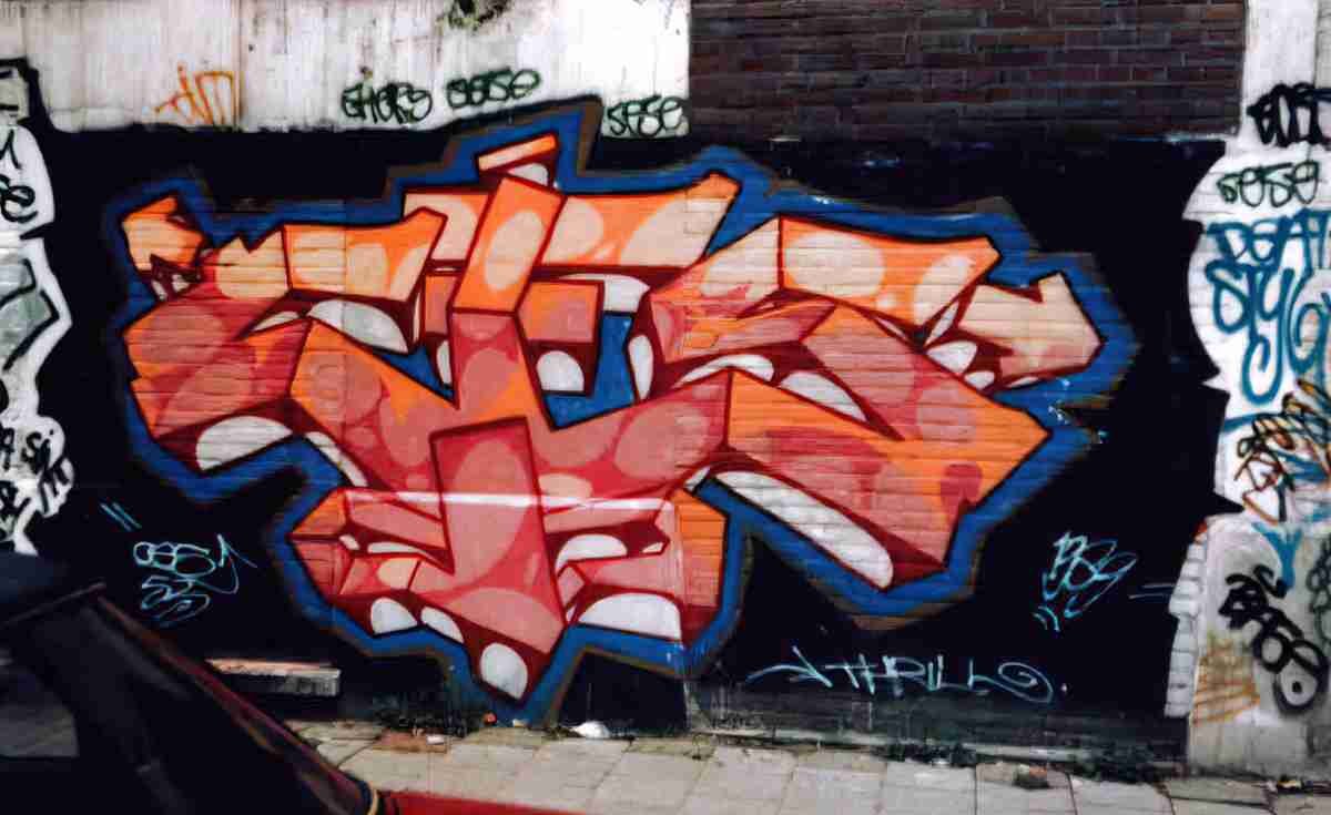 Street Art 1524 1501 GRAFFITI A4 Photo Print