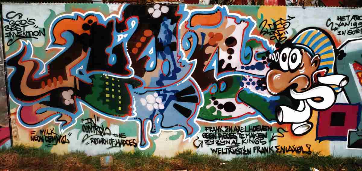 Street Art 1527 1504 GRAFFITI A4 Photo Print