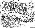 Street Art 1538 1515 GRAFFITI A4 Photo Print