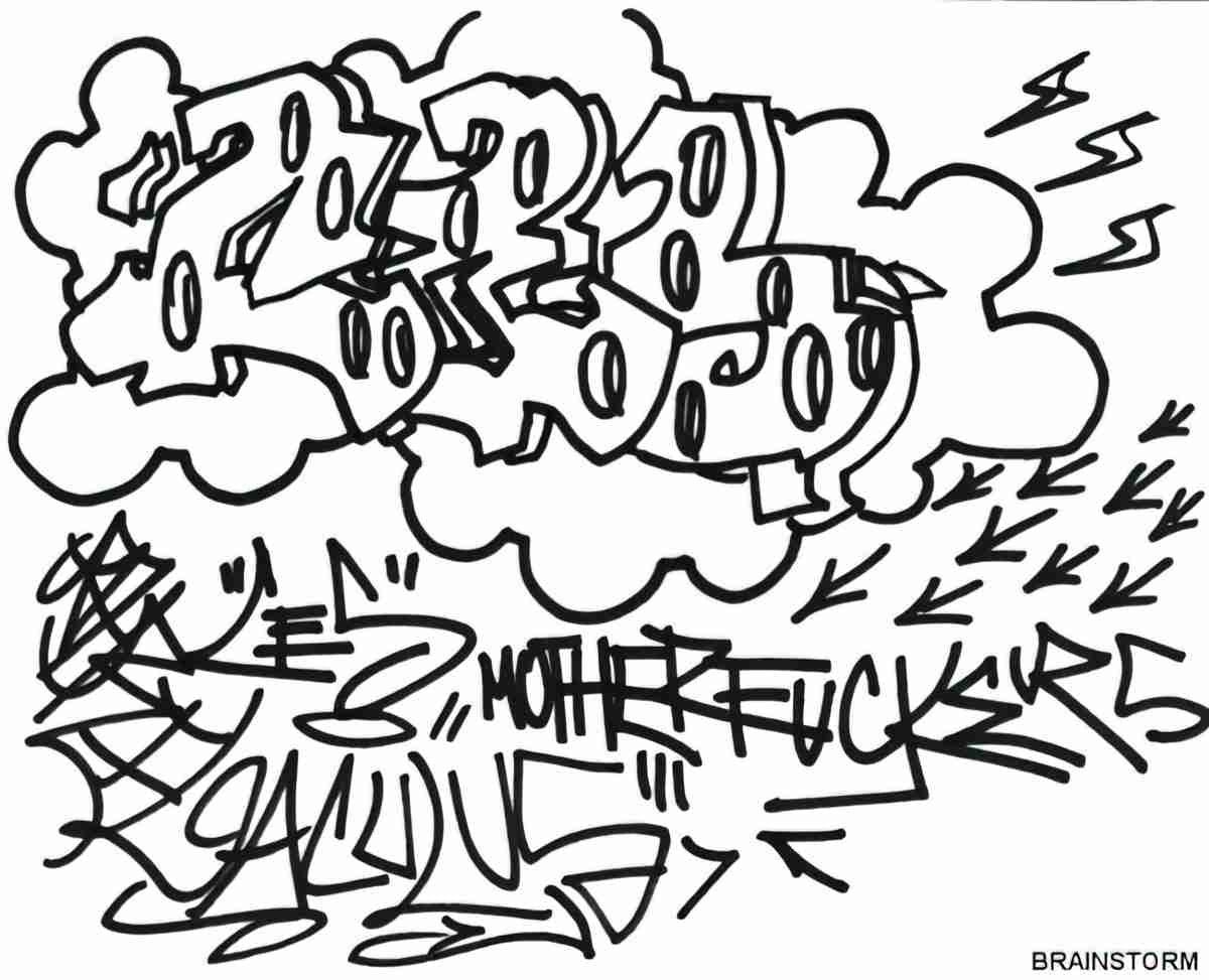 Street Art 1538 1515 GRAFFITI A4 Photo Print