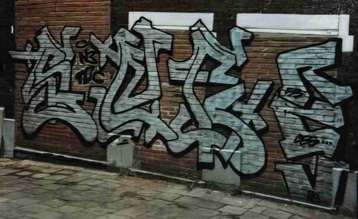 Street Art 1542 1519 GRAFFITI A4 Photo Print