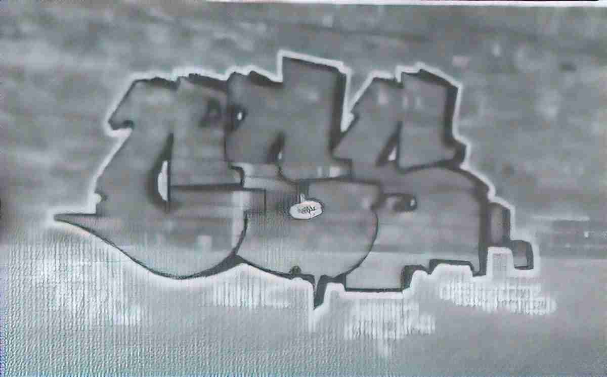 Street Art 1546 1523 GRAFFITI A4 Photo Print