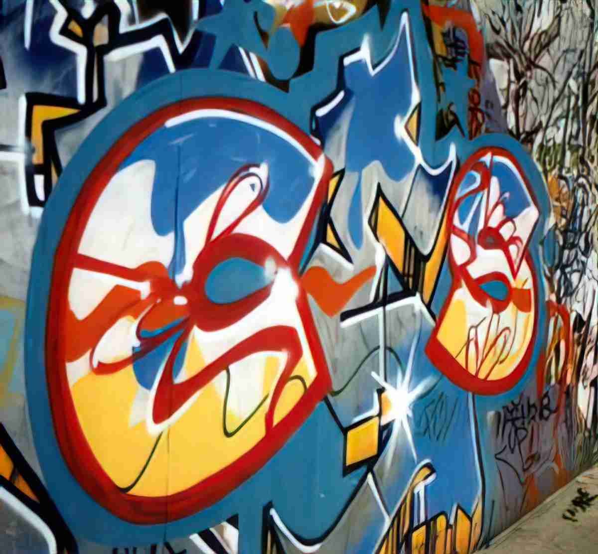 Street Art 1547 1524 GRAFFITI A4 Photo Print