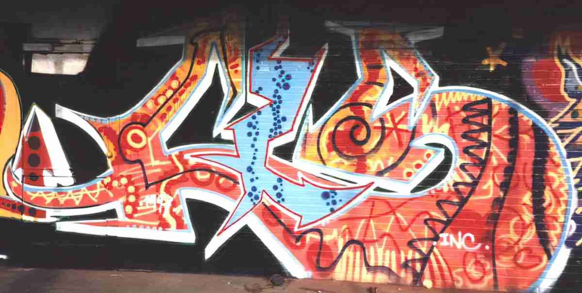 Street Art 1548 1525 GRAFFITI A4 Photo Print