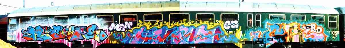 Street Art 1552 1529 GRAFFITI A4 Photo Print