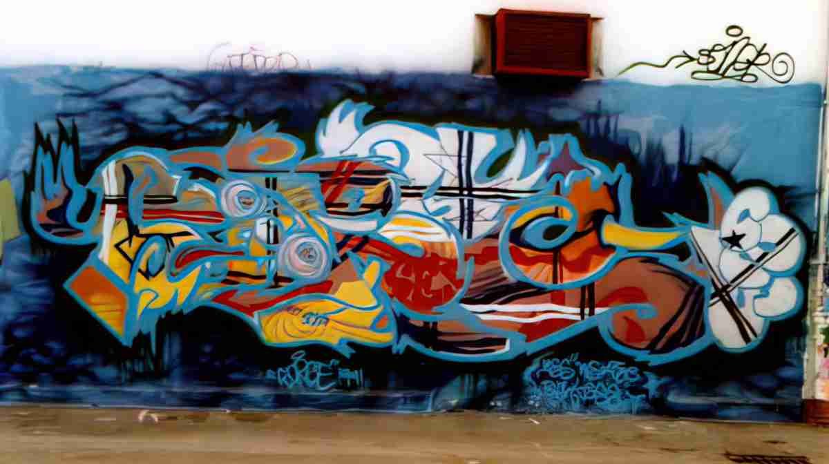 Street Art 1556 1533 GRAFFITI A4 Photo Print