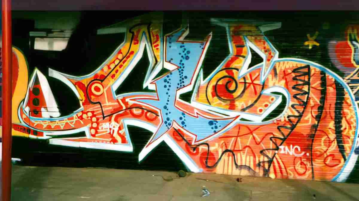 Street Art 1558 1535 GRAFFITI A4 Photo Print