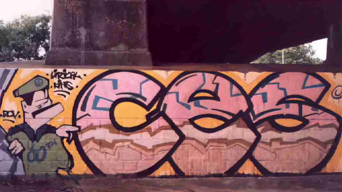 Street Art 1563 1540 GRAFFITI A4 Photo Print