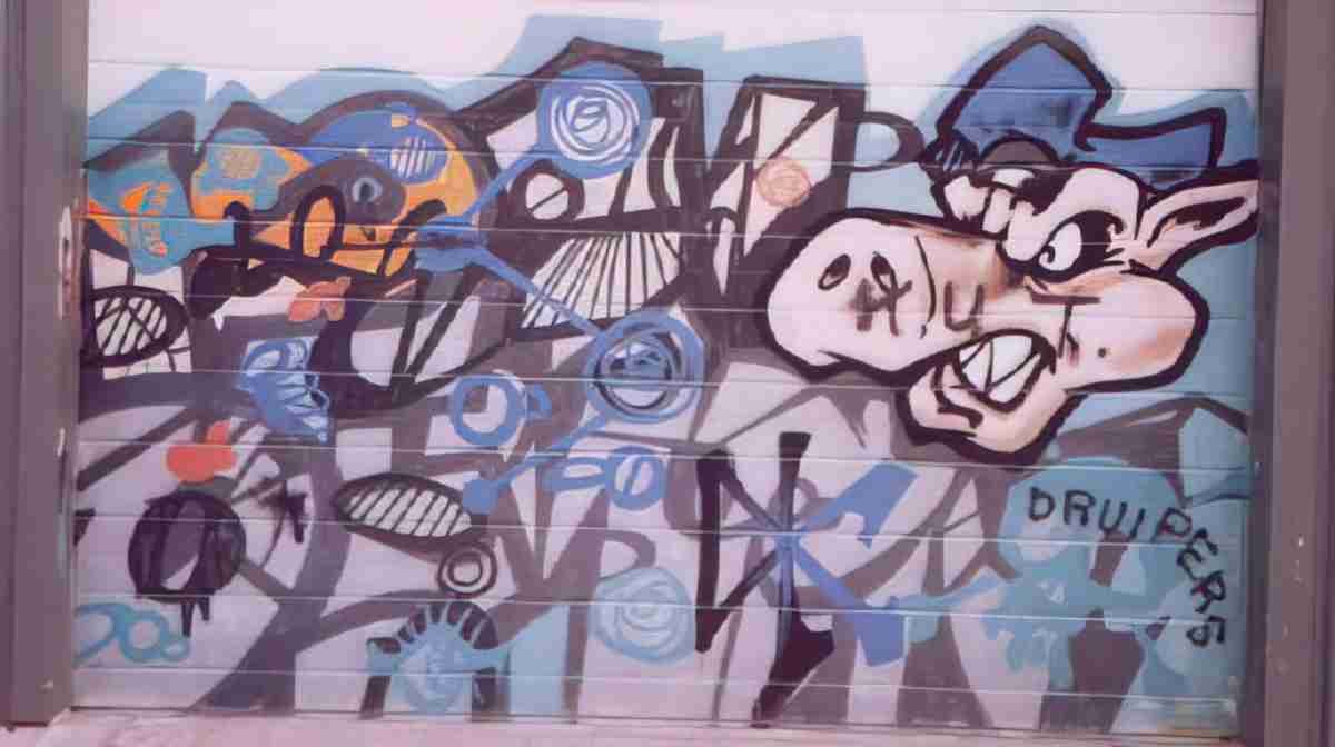 Street Art 1565 1542 GRAFFITI A4 Photo Print