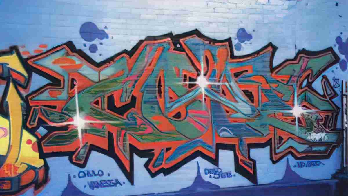 Street Art 1569 1546 GRAFFITI A4 Photo Print