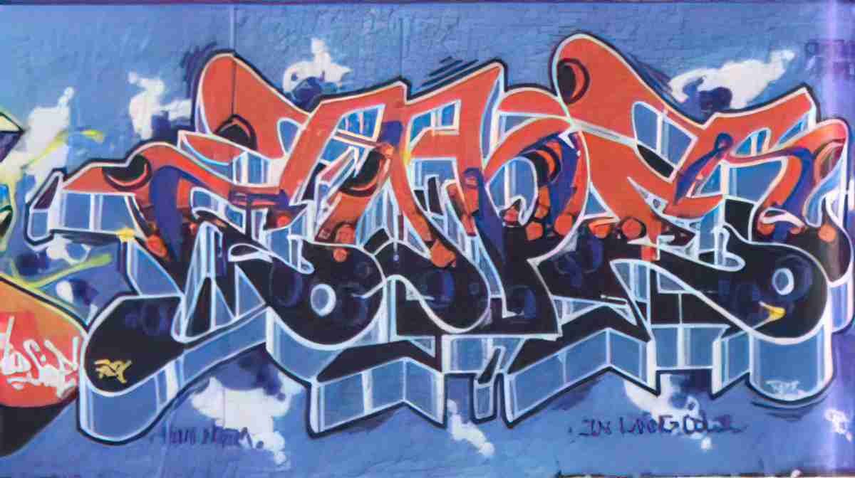 Street Art 1570 1547 GRAFFITI A4 Photo Print