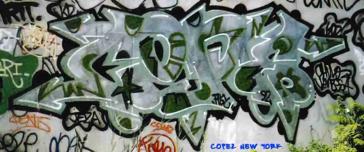 Street Art 1575 1552 GRAFFITI A4 Photo Print