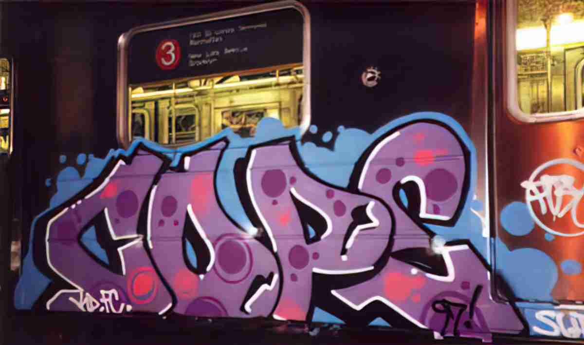 Street Art 1576 1553 GRAFFITI A4 Photo Print