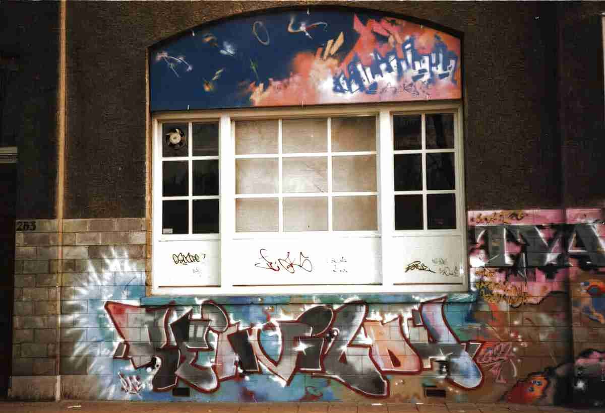 Street Art 1584 1561 GRAFFITI A4 Photo Print