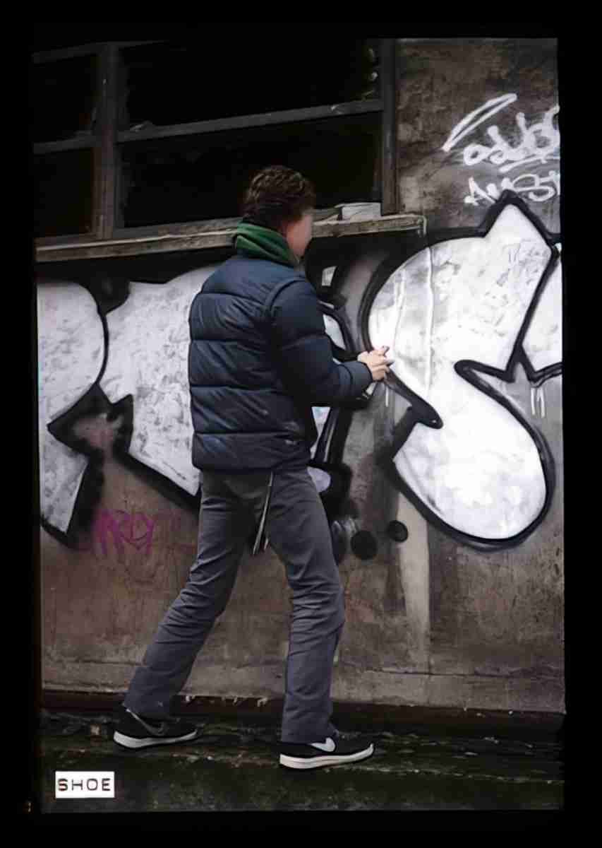 Street Art 1597 1574 GRAFFITI A4 Photo Print