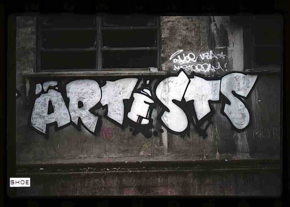 Street Art 1598 1575 GRAFFITI A4 Photo Print