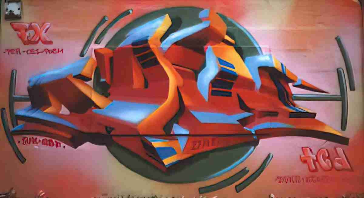 Street Art 1609 1586 GRAFFITI A4 Photo Print
