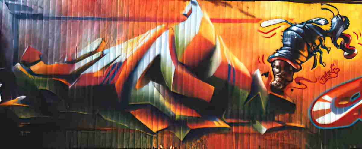 Street Art 1612 1589 GRAFFITI A4 Photo Print