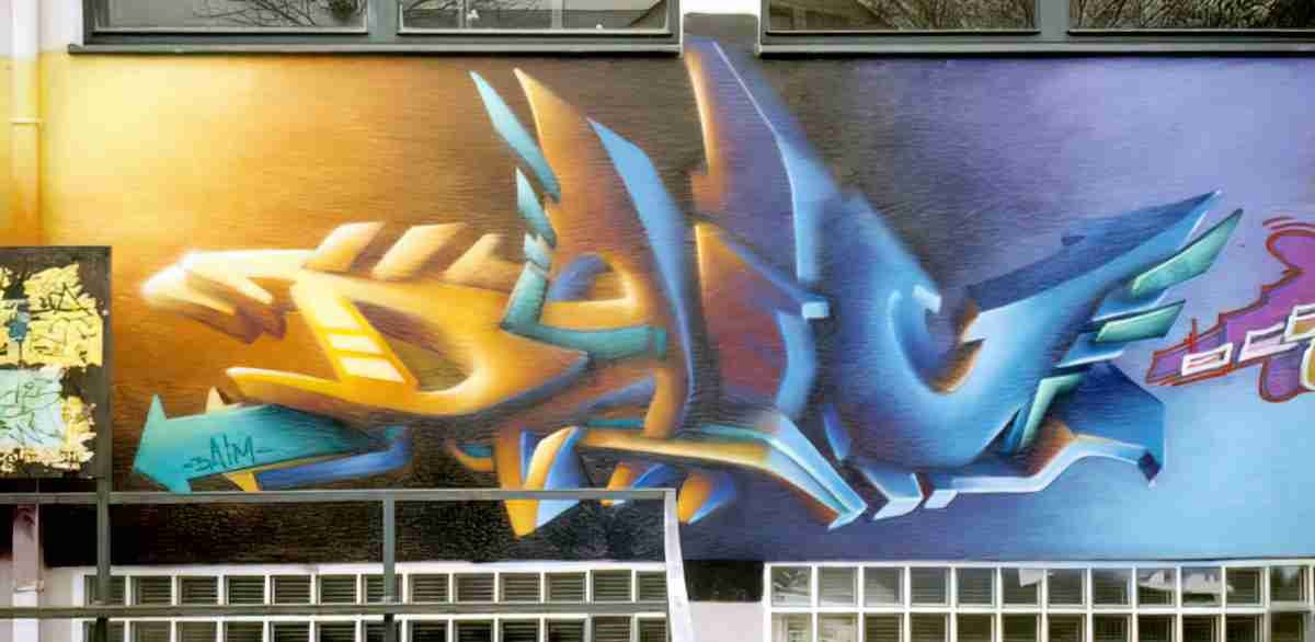Street Art 1618 1595 GRAFFITI A4 Photo Print