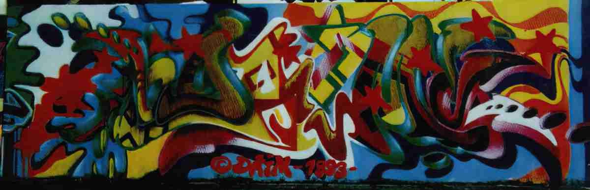 Street Art 1628 1605 GRAFFITI A4 Photo Print