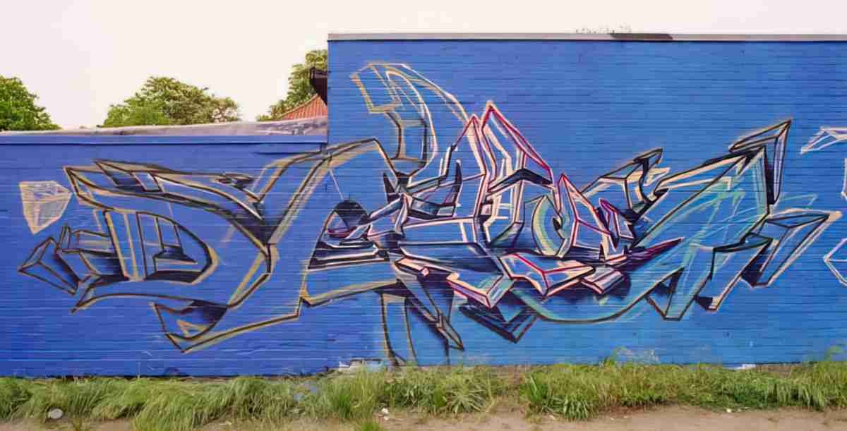 Street Art 1631 1608 GRAFFITI A4 Photo Print