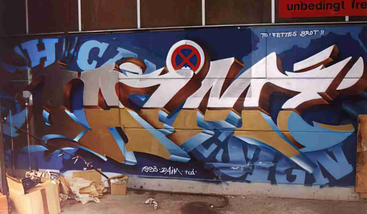 Street Art 1634 1611 GRAFFITI A4 Photo Print