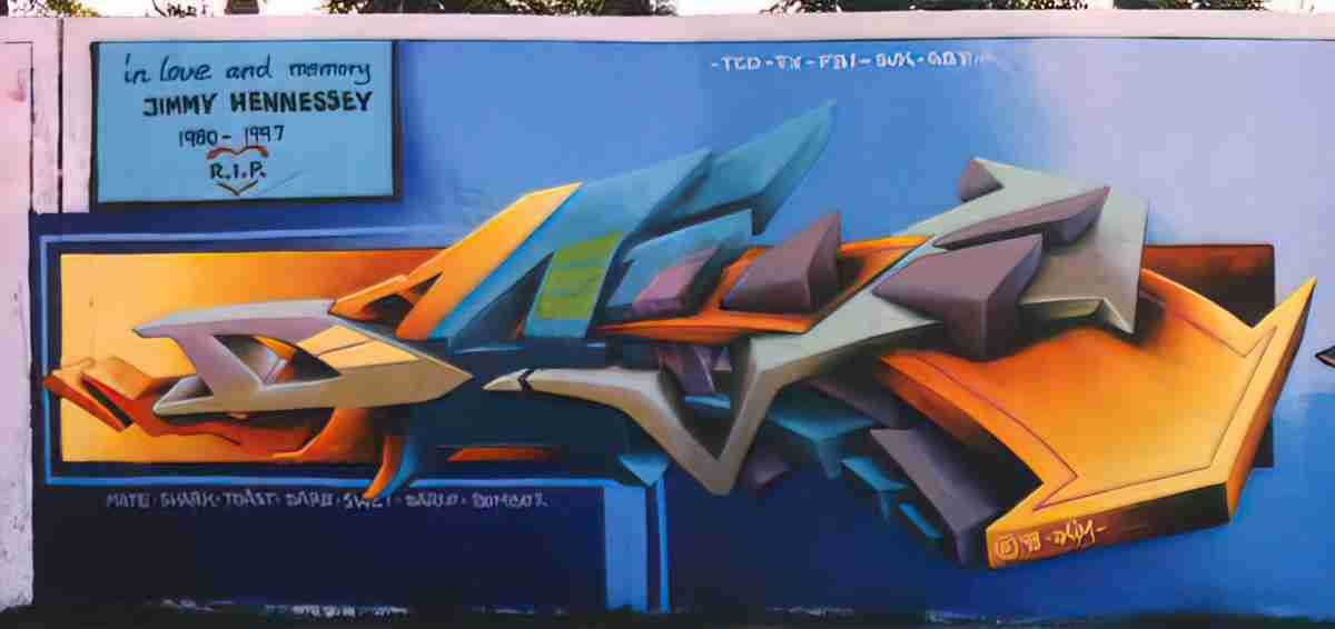 Street Art 1637 1614 GRAFFITI A4 Photo Print