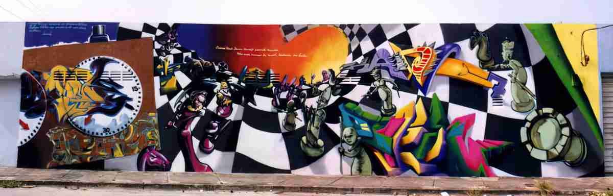 Street Art 1650 1627 GRAFFITI A4 Photo Print