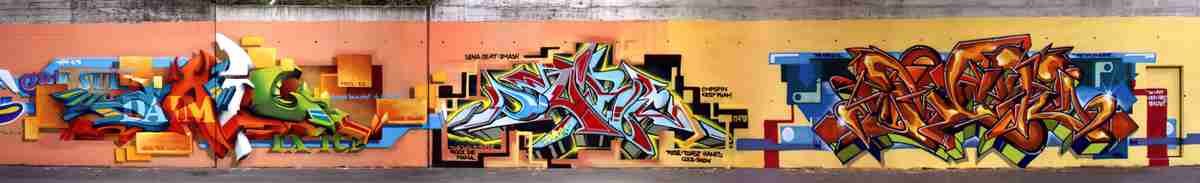 Street Art 1658 1635 GRAFFITI A4 Photo Print