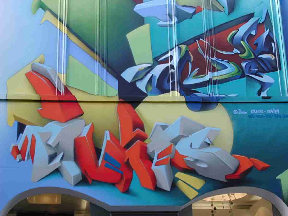 Street Art 1659 1636 GRAFFITI A4 Photo Print
