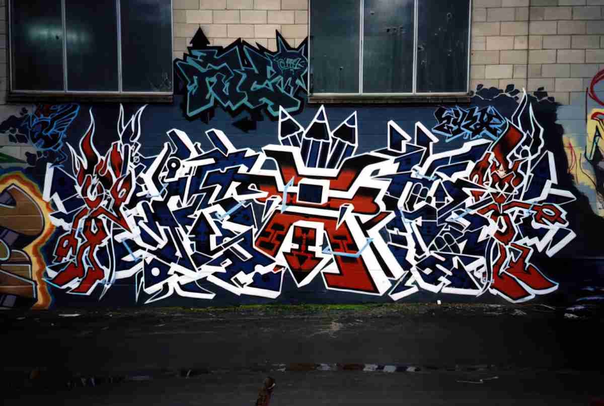 Street Art 1661 1638 GRAFFITI A4 Photo Print