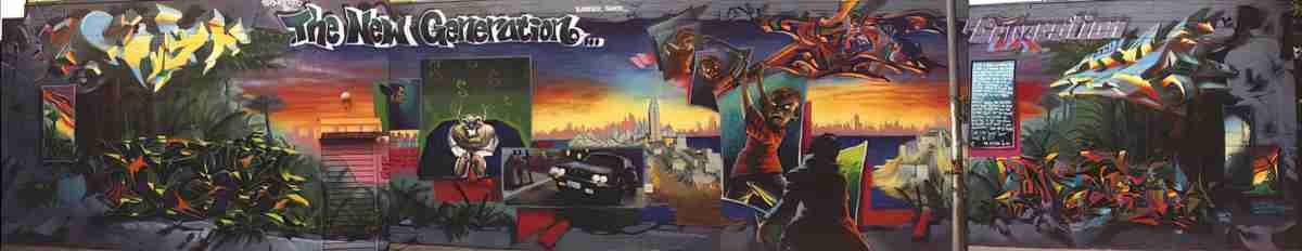 Street Art 1663 1640 GRAFFITI A4 Photo Print