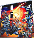 Street Art 1672 1649 GRAFFITI A4 Photo Print