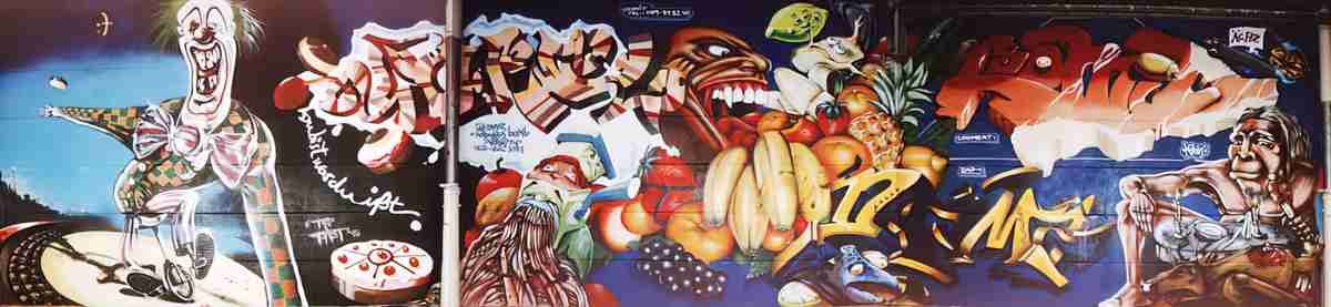 Street Art 1677 1654 GRAFFITI A4 Photo Print